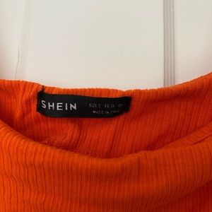 Shein Tank Top, Red/Orange, Size S